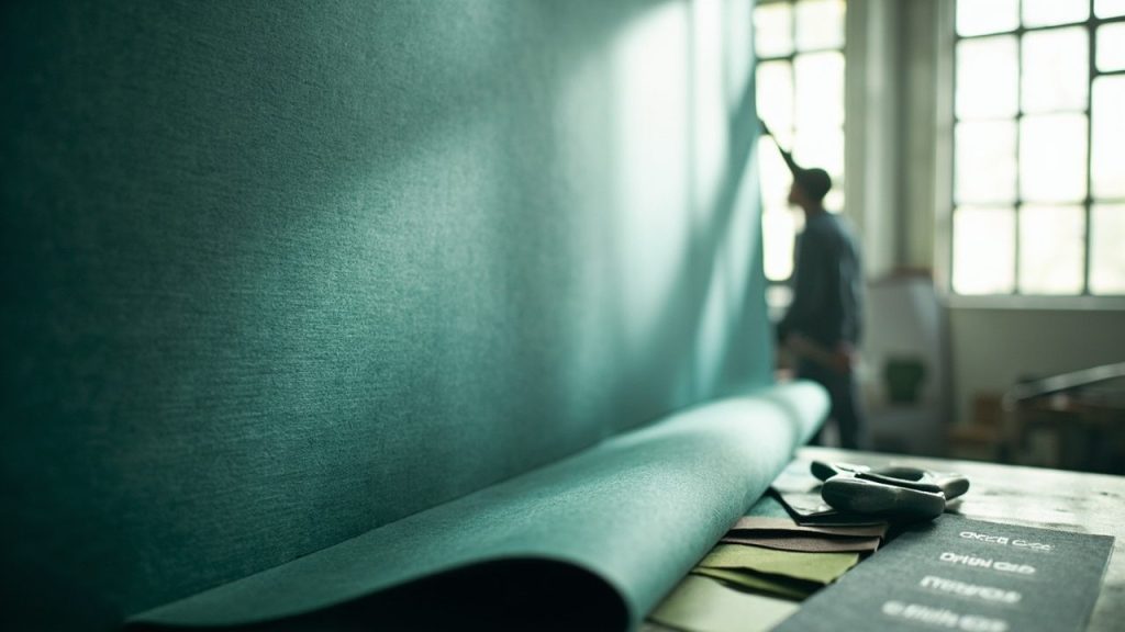 papier peint sur toile de verre: guide pratique et astuces