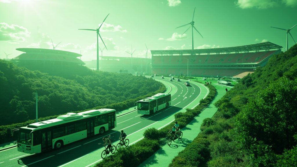 sport et casino: réduire l'empreinte carbone et le climat