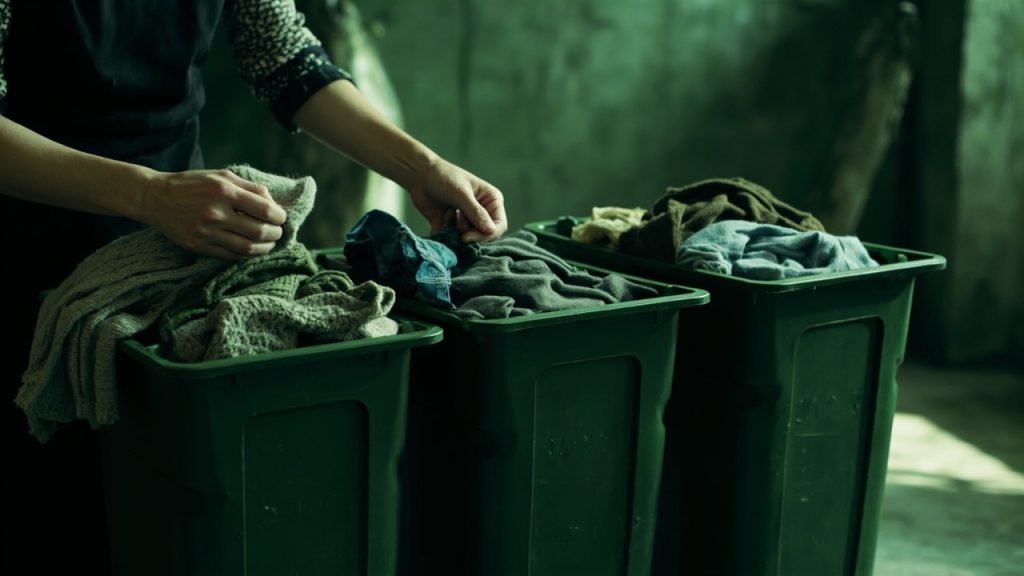 vêtements usagés : où les déposer et comment les trier