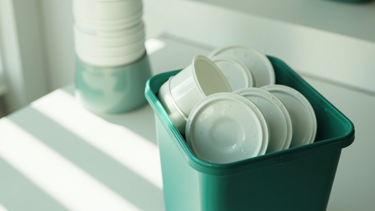 recyclage des pots de yaourt: tri simple et rapide