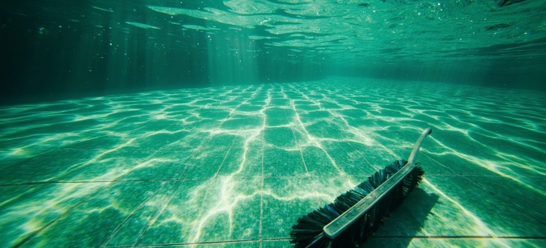 algues au fond de votre piscine: retrouvez une eau limpide