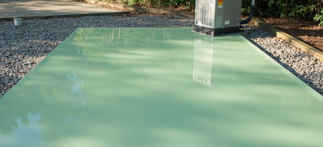 dalle en béton pour pompe à chaleur: guide pratique