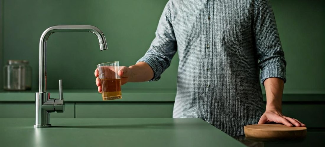 eau brune au robinet: comment réagir et rester serein