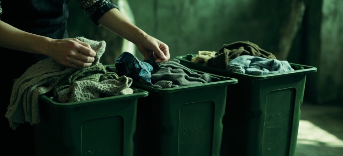 vêtements usagés : où les déposer et comment les trier